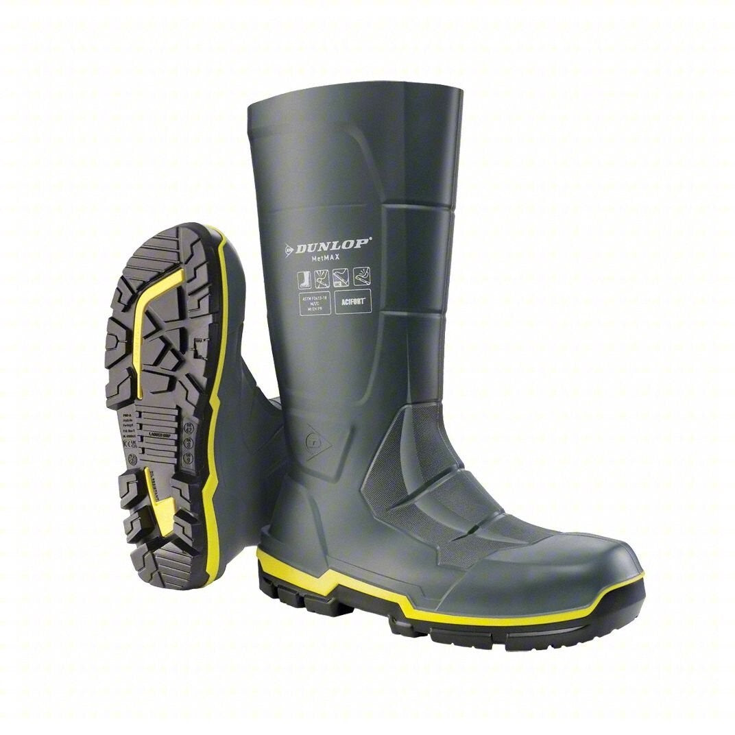 Dunlop Acifort MetMAX Safety Boots Steel Toe Waterproof Size 13 MZ2LE02.13