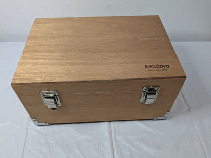 Mitutoyo Outside Micrometer Set w/Sandards 0 - 6" Range OMST-6" 103-904-10