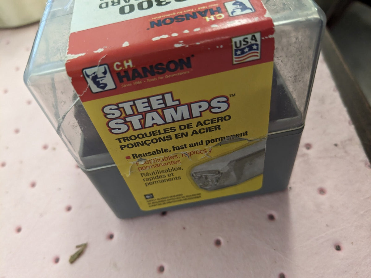 C.H. HANSON Standard Stamp Set: 1/4 Character, 27 pc 20300