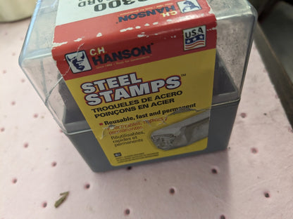 C.H. HANSON Standard Stamp Set: 1/4 Character, 27 pc 20300