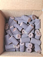 Merit Straight Cartridge Rolls 3/4" x 1-1/2" 60 Grit Al/O QTY100 08834180477