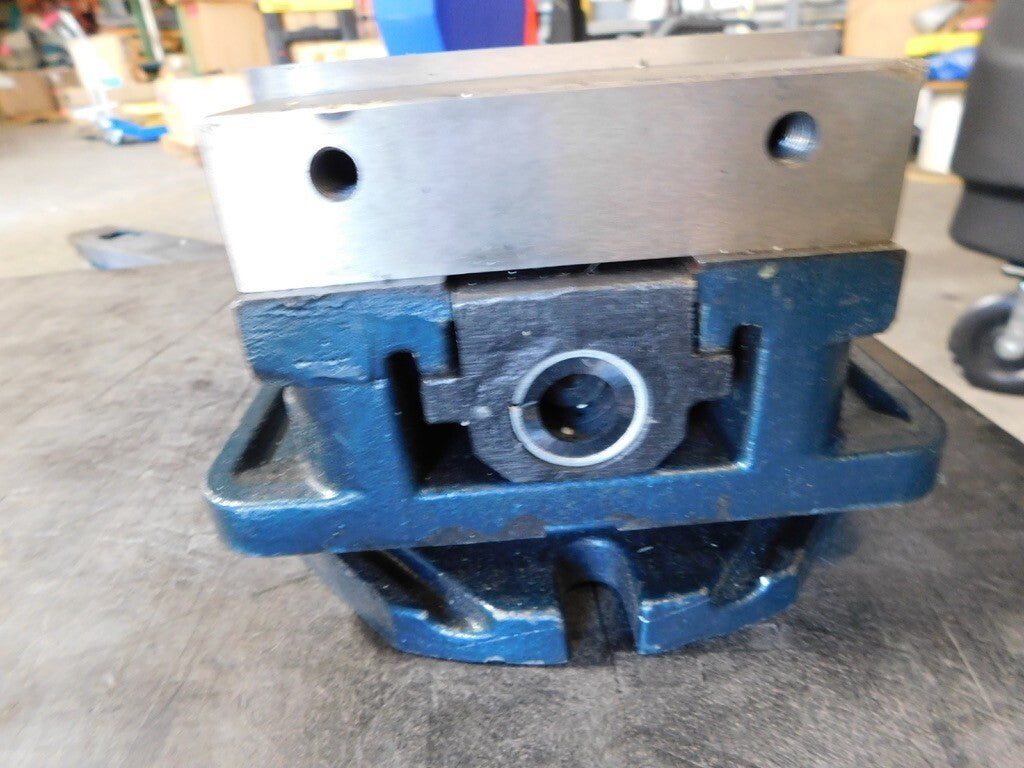 GIBRALTAR Machine Vise: 6 Jaw Width Horizontal Swivel Base 428-72692