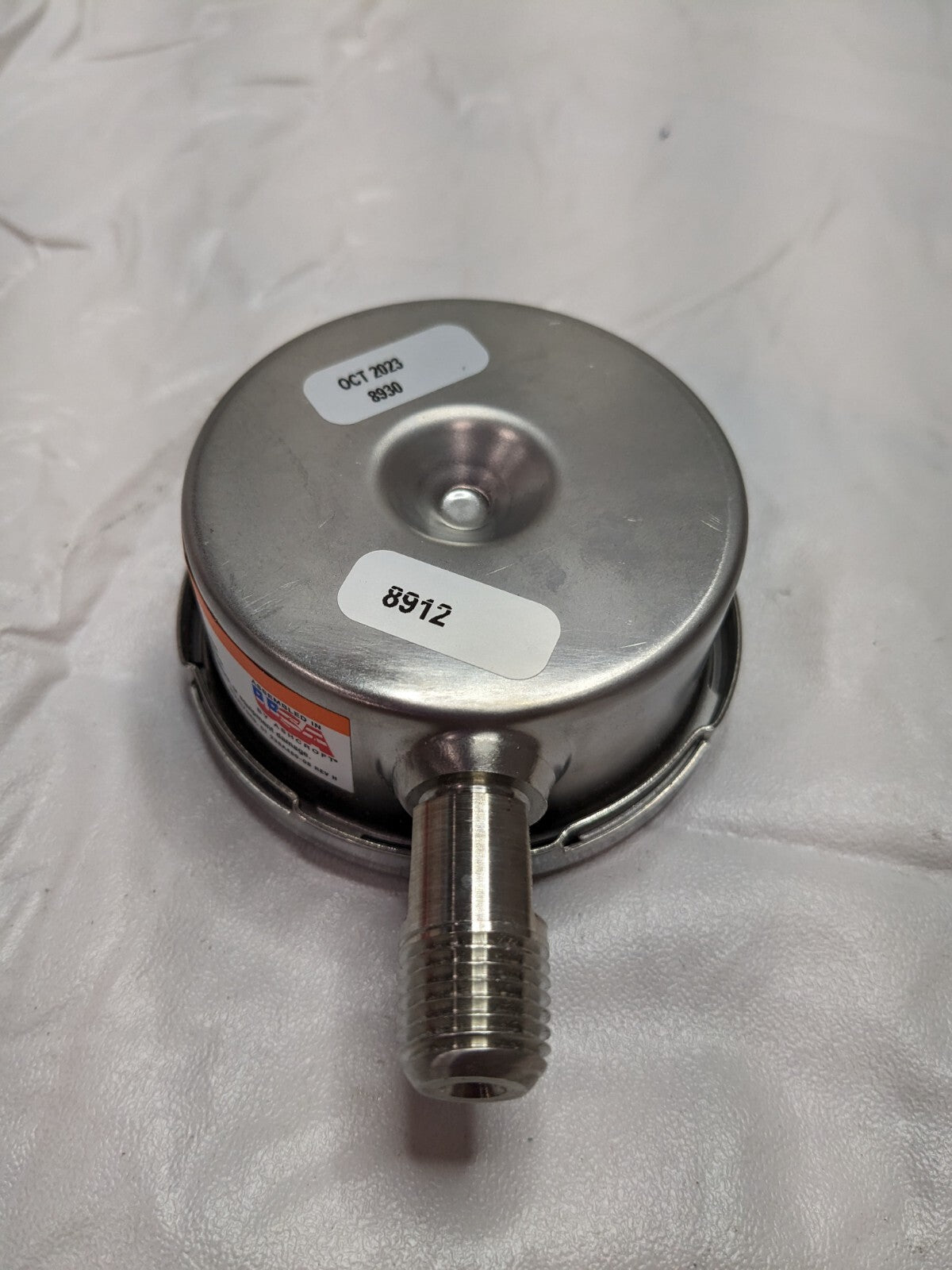 ASHCROFT Pressure Gauge: 2-1/2" Dial, 0 to 15 psi, 1/4" Thread, NPT 94473