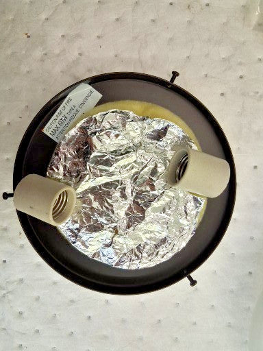 Progress Lighting Fitter 2 Light 9.5" Wide Flush Mount P3410-20