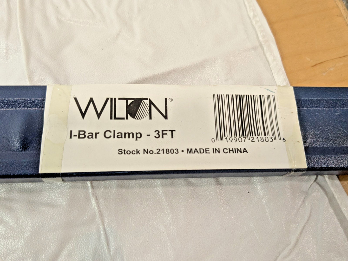 Wilton I-Bar Clamp 3Ft Jaw Opening X 1-13/16" Depth X 1-7/8" Clamp Face 21803