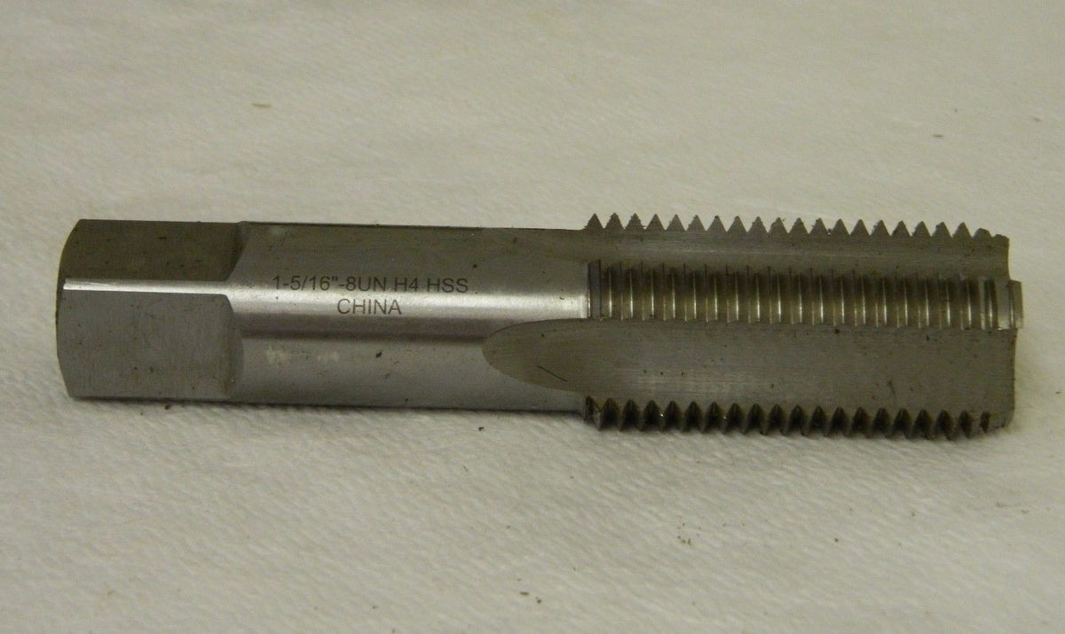 Interstate Straight Flute Standard Hand Tap 1-5/16-8 UNC H4 4FL 04871034