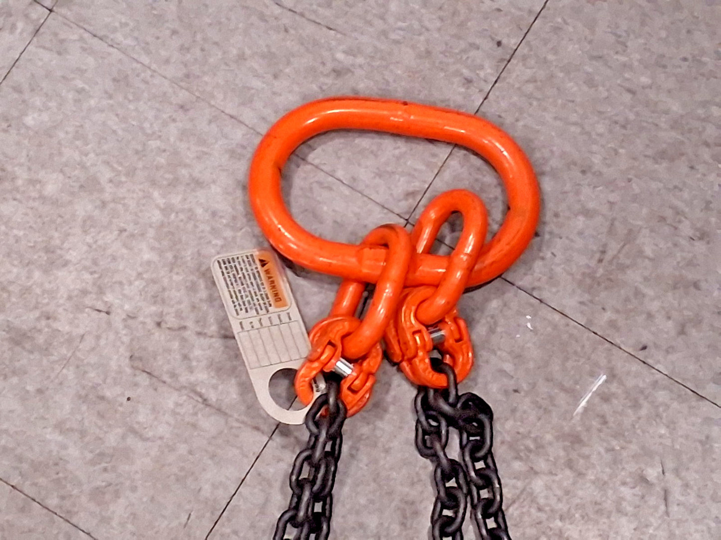 Pewag Alloy Steel Chain Sling Multi-Leg Oblong&Sling Hooks 5250LB Cap 59517821