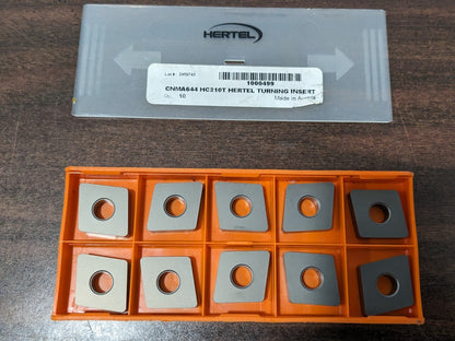 Hertel CNMA644 HC310T Carbide Turning Insert Qty 10 1000499