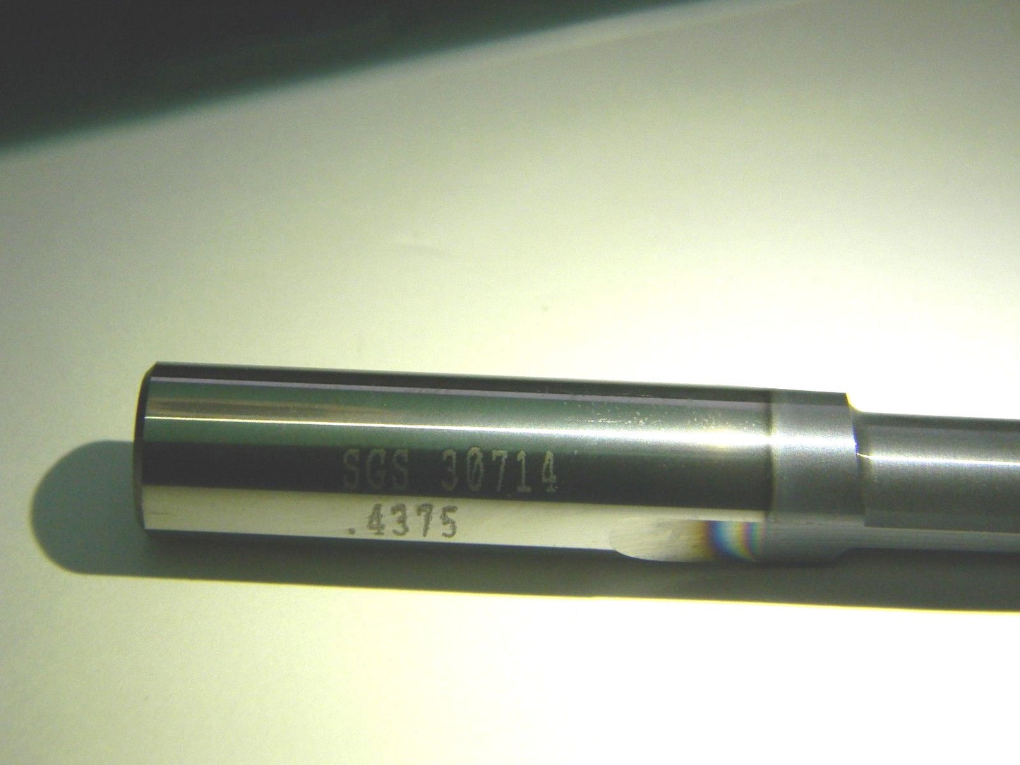 SGS Tools 7/16" x 7/16" x 1" x 2-3/4" Straight Flute End Mil
