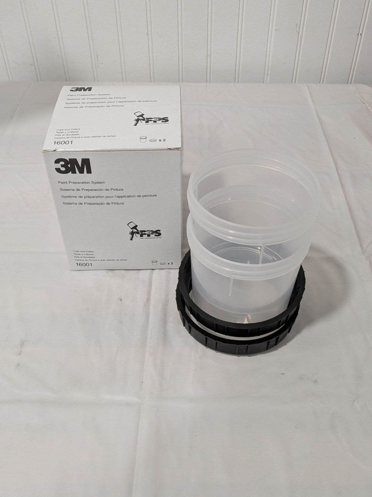 3M PPS Cup &amp; Collar, Standard, 2 per carton 16001