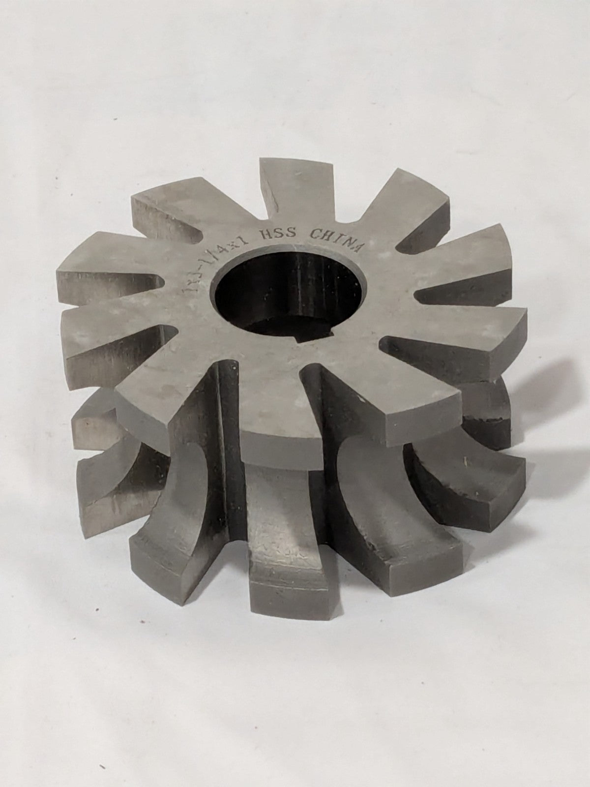 HSS Concave Radius Cutter 1"x3-1/4"x1" 10 Teeth Arbor Connection