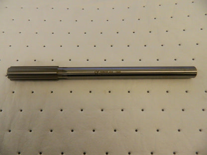 Chucking Reamer: 0.7495 Dia 9-1/2 OAL Straight Flute HSS 433-0.7495