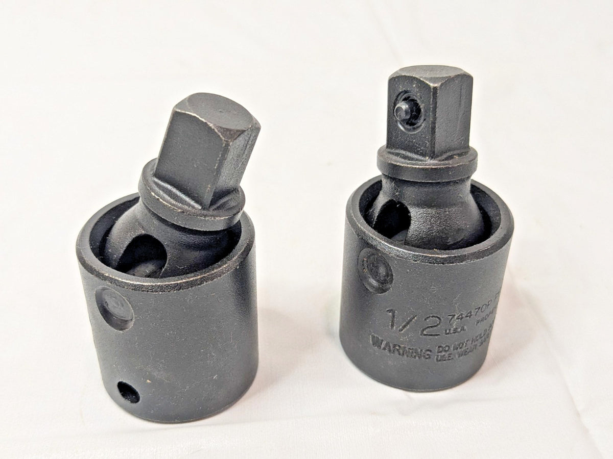 LOT of 2 Proto 1/2" Drive Impact Universal Joints J74470P
