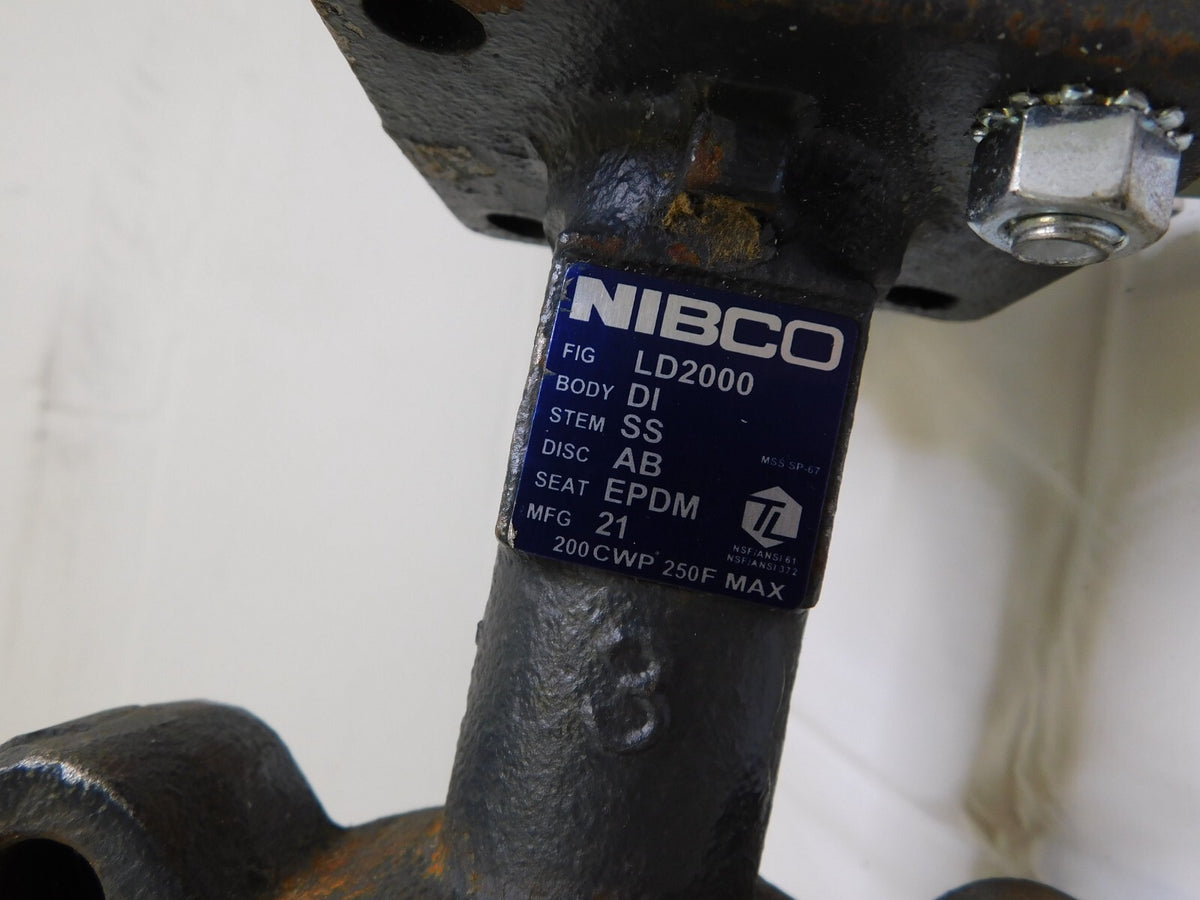 Nibco 3" Pipe Lug Butterfly Valve NLG100F