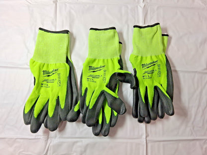 Milwaukee Tool Cut-Resistant Gloves 3 pairs SizeL 48-73-8932