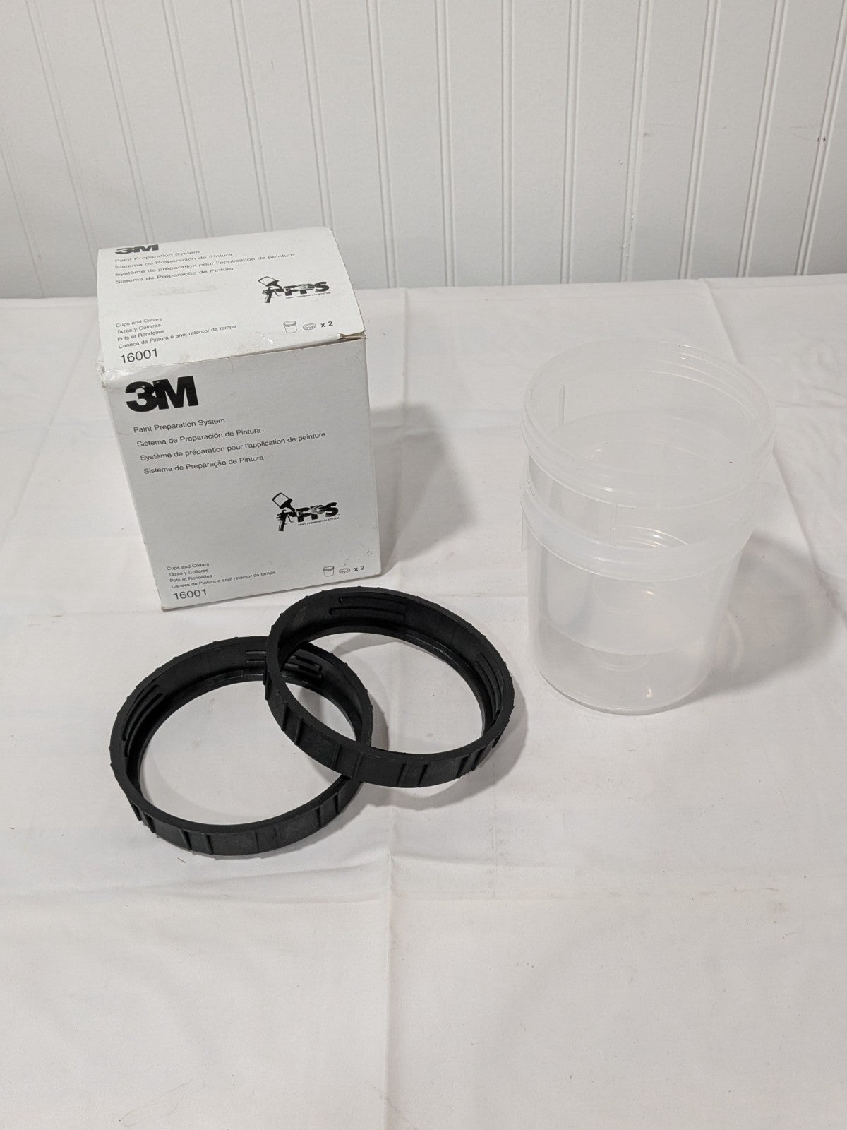 3M Paint Sprayer Cup & Collar 2 Pack 7100003286