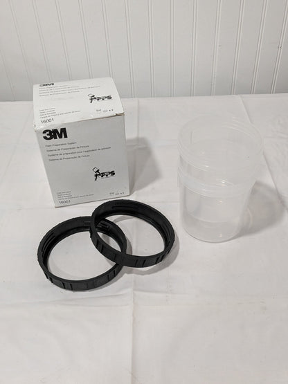 3M Paint Sprayer Cup & Collar 2 Pack 7100003286