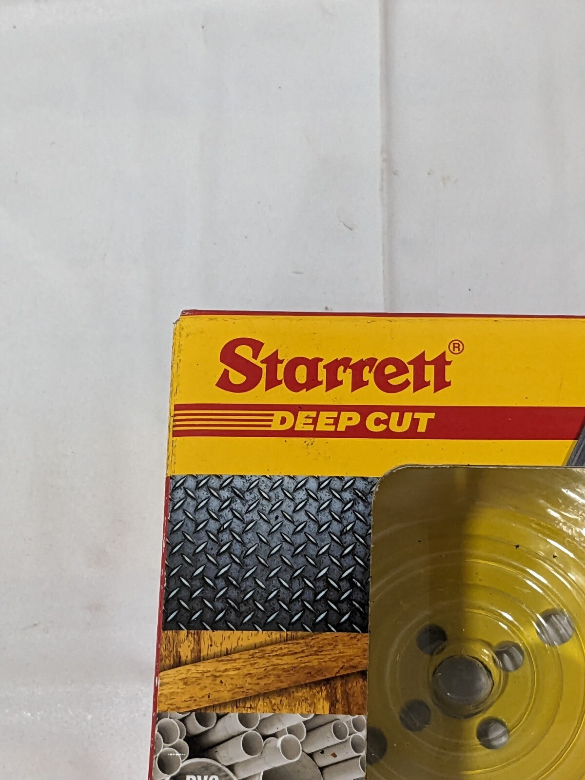 STARRETT Hole Saw: 4" Saw Dia, 2" Cut Depth 00461