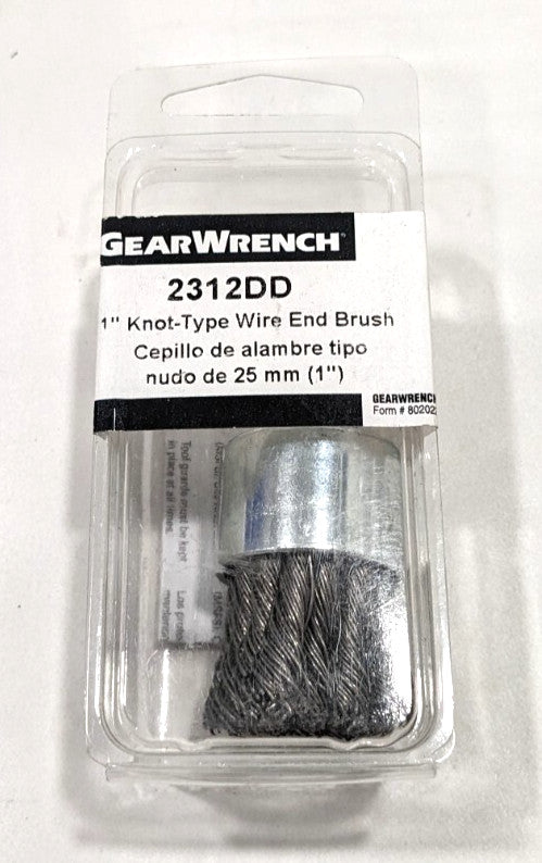 GEARWRENCH  1" (25mm) Knot-Type Wire-End Brush   2312DD