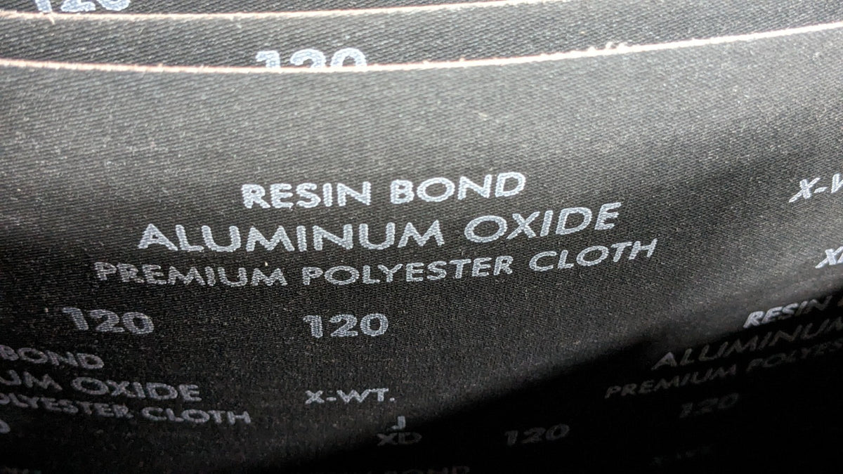 CASE OF 5 Norton Gemini R766X AO Plyweld Abrasive Belts 30"x72" 120G 69957319697