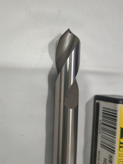 Spotting Drill: 5/8" Dia, 90 ° Point, 7" OAL HSS 1944296005800X7