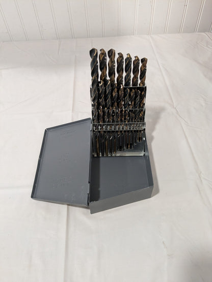 Michigan Drill Jobber Length Drill Bit Set 29 Pc, 1/16 to 1/2", 118º, HSS 314S29