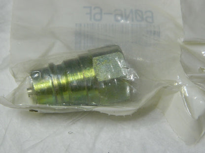 Parker 3/8"NPT Steel Hydraulic Hose Valved Nipples Qty 4  60N6-6F