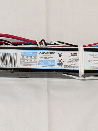 Advance Centium Electronic Fluorescent Ballast,120-277 Volt ICN-1P32-N