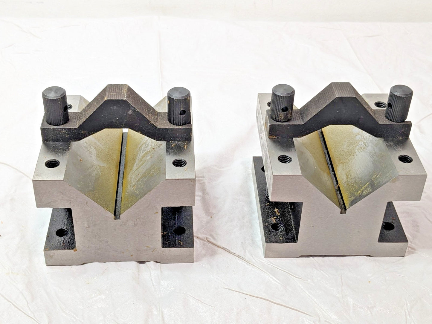 Hardened Steel V-Block Set 2-9/16" Max Capacity 90° Angle 06493225