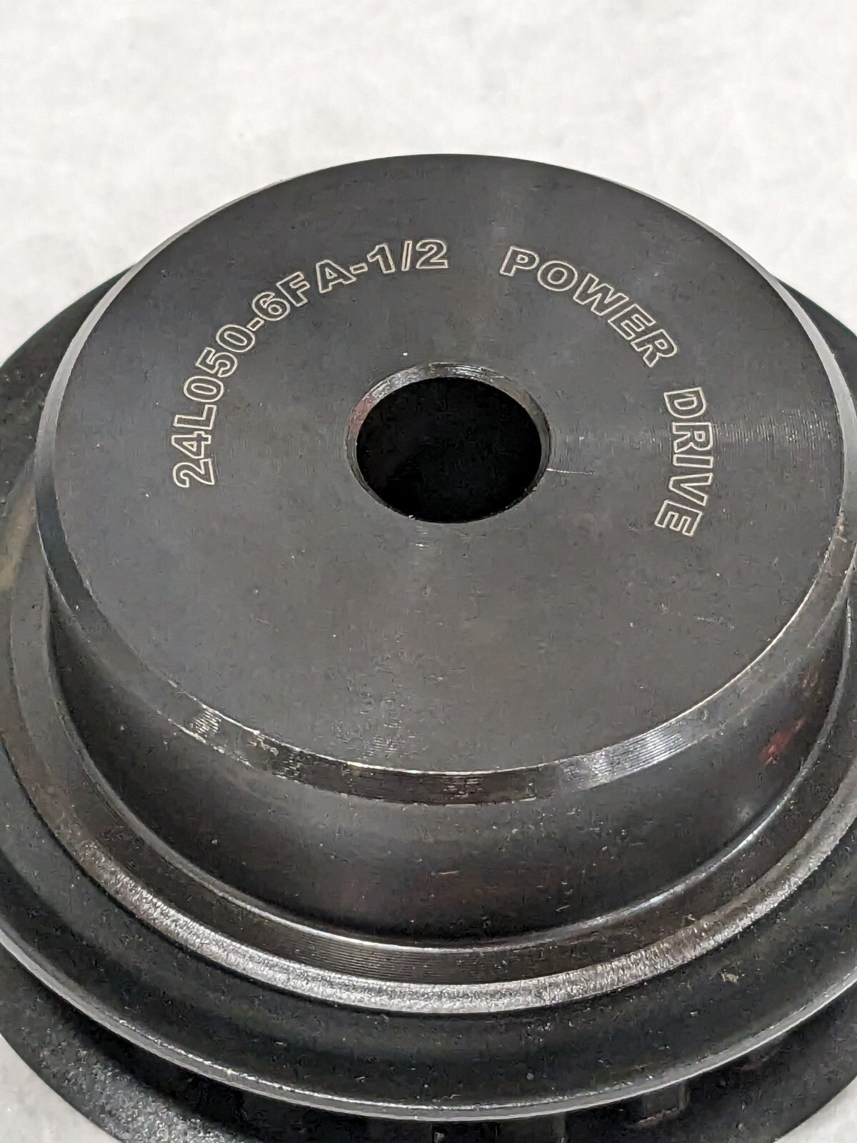 Power Drive Hub & Flange Timing Belt 24 Tooth 1/2" ID x 2.835" OD 24L050-6FA-1/2