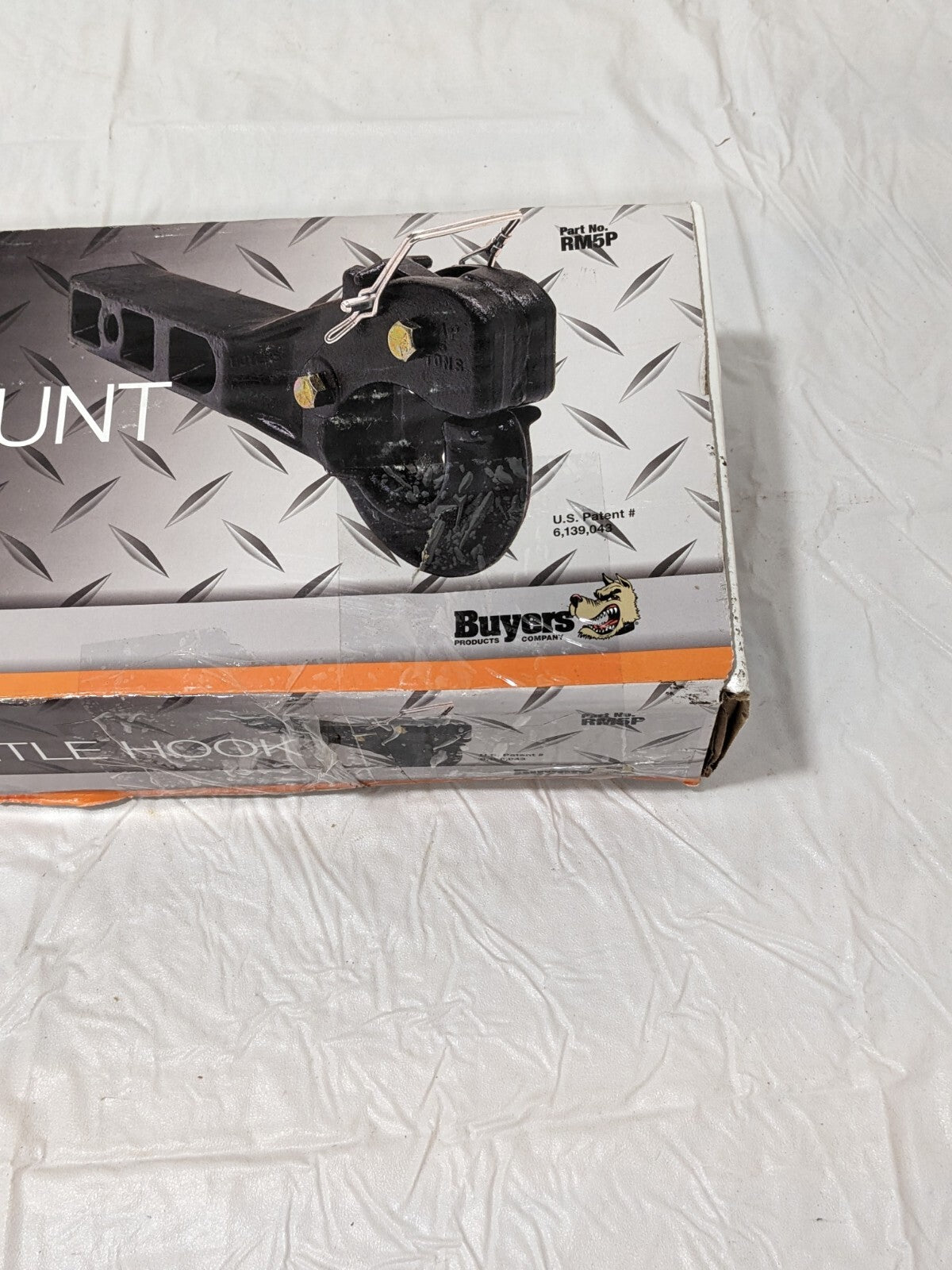 BUYERS PRODUCTS 10,000 Lb Capacity Receiver Mount Pintle Hook RM5P