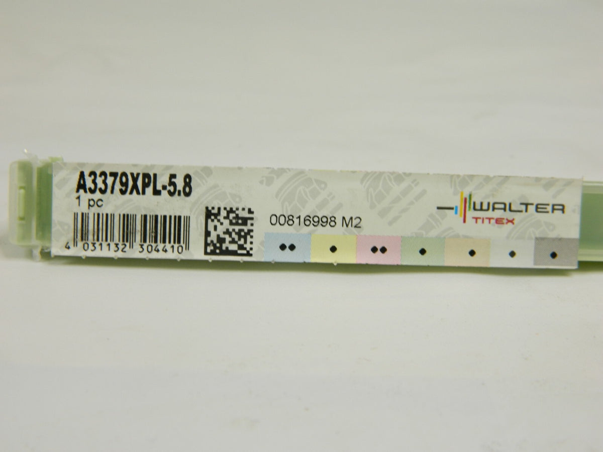 Walter Titex SC Jobber Length Drill Bit: 0.625" Dia, 140 ° A3379XPL-5.8 595