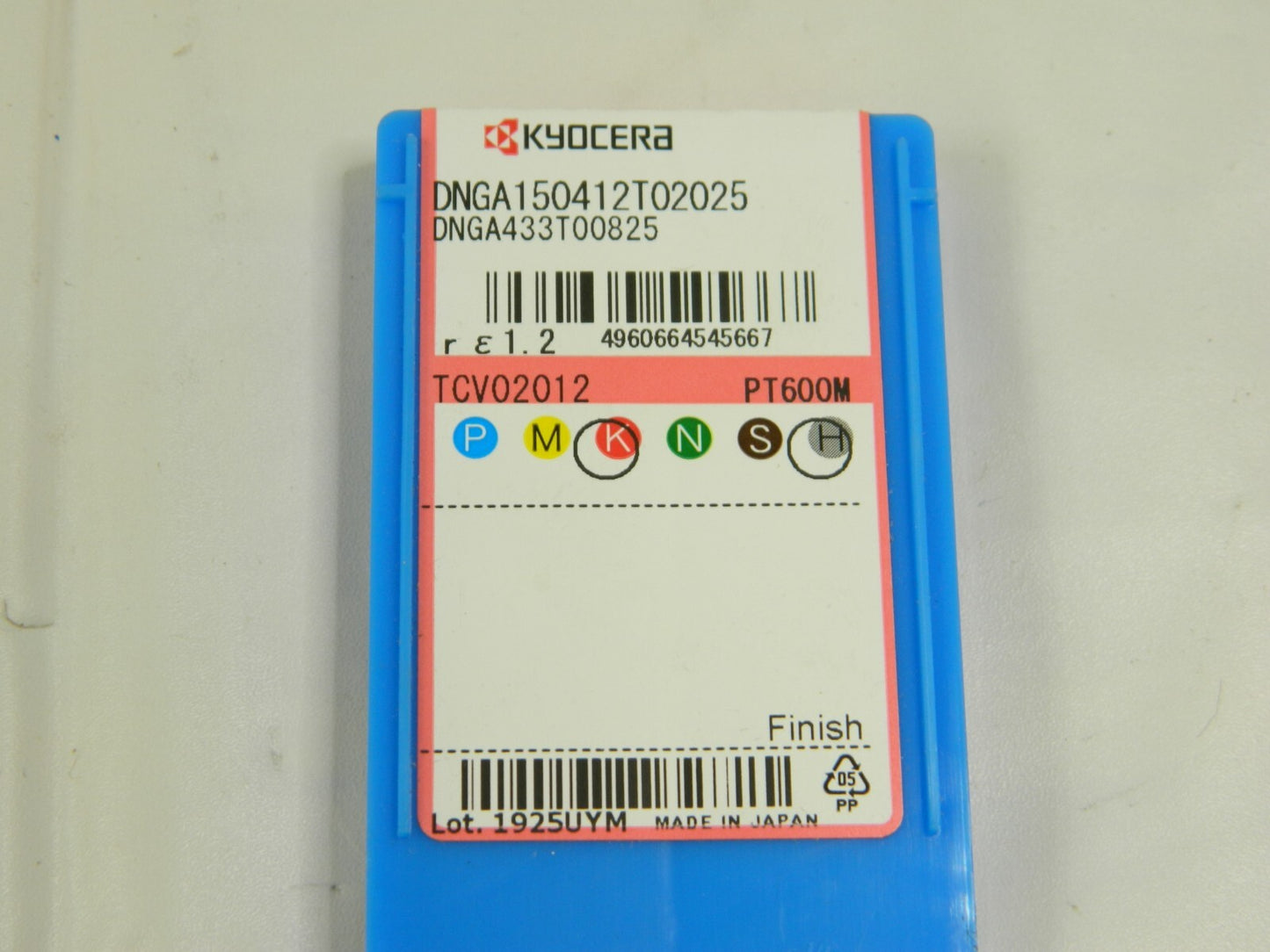 KYOCERA DNGA433T00825 PT600M Ceramic Turning Insert Qty 10 TCV02012