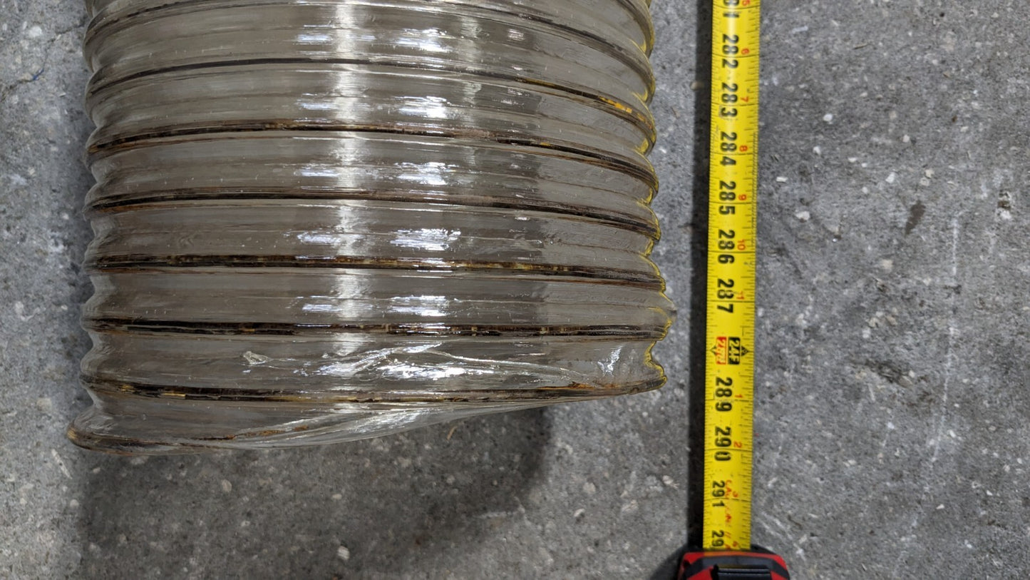 HI-TECH DURAVENT Blower Duct Hose PVC 8" ID 7 psi 25' -20 to 180°