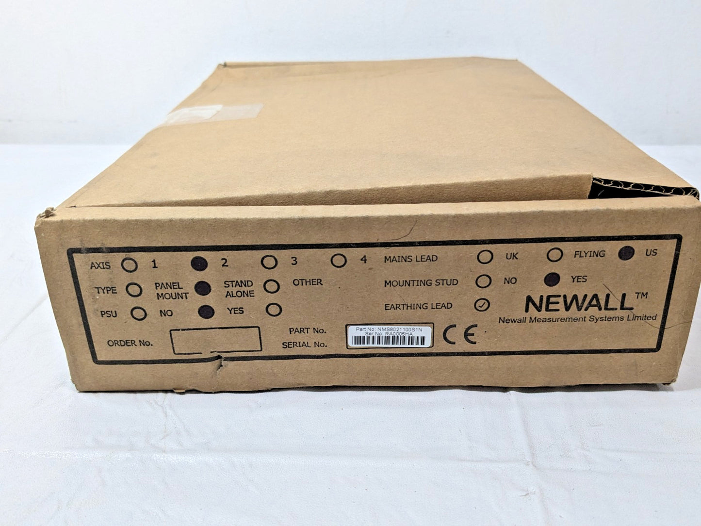 Newall NMS800 2-Axis Mill DRO ONLY NMS8021100S1N