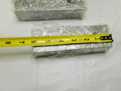 GIBRALTAR Vise Jaw: 6-1/8 Wide, 2 High, 1-1/2 Thick, Flat Qty 2 428-1068