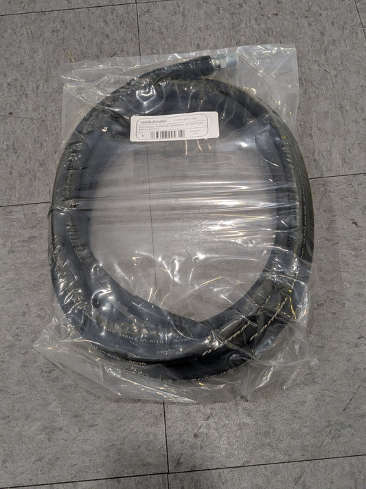 Pro-Source Hydraulic Pump Hose: 1/4" ID, 20' OAL, Rubber PS-MH-HPC1-098