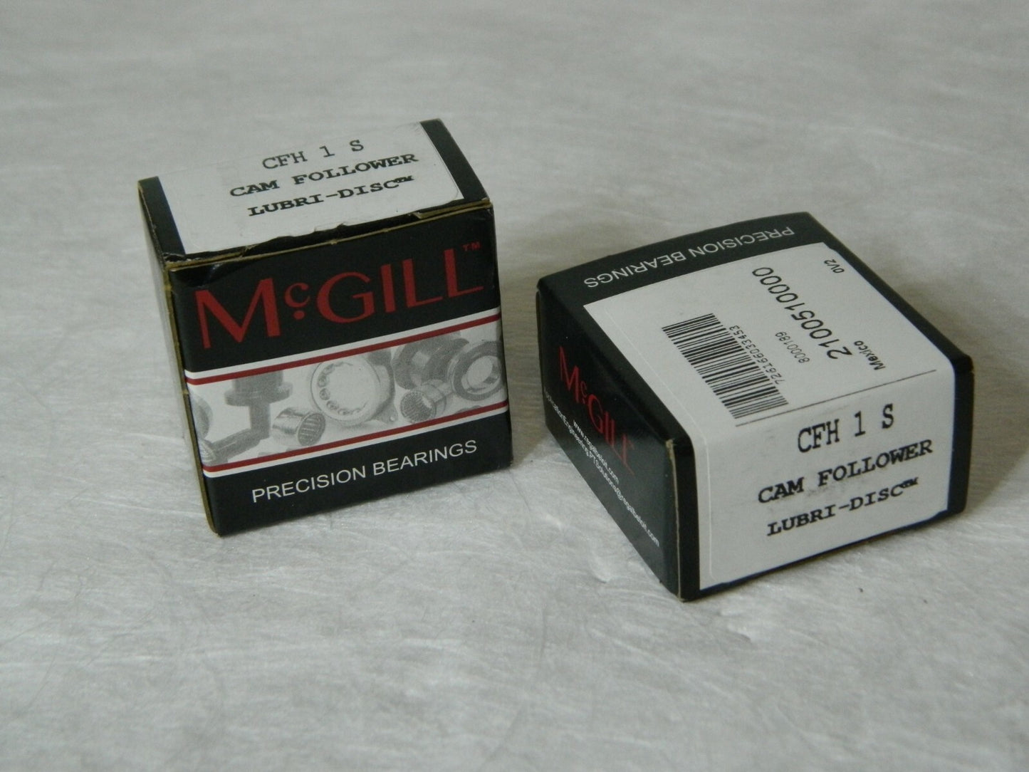 McGill Cam Follower 1" Roller Diam x 5/8" 7/16" Stud Diam x 1&quo