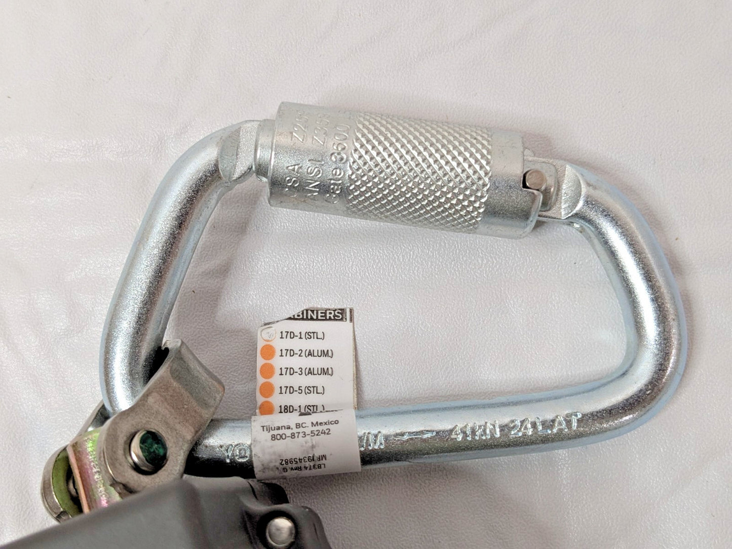 Honeywell Miller TurboLite 6FT Class 1 Personal Fall Limiter MTL-OHW1-08/6FT
