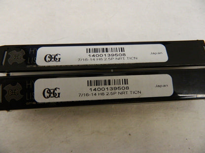 OSG Thread Forming Taps 7/16-14 Modified Bottoming Cobalt TiCN Finish 1400139508