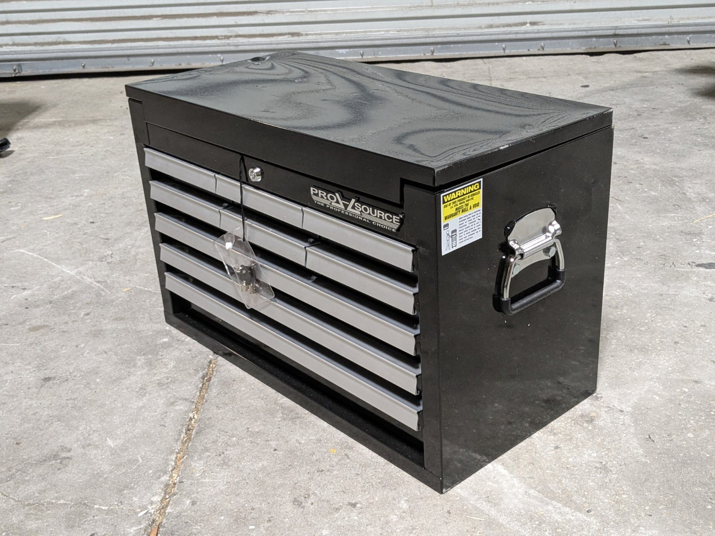 Pro Source Steel Top Chest Tool Box 9 Drawer 26" x 12" x 16" Scratch N Dent