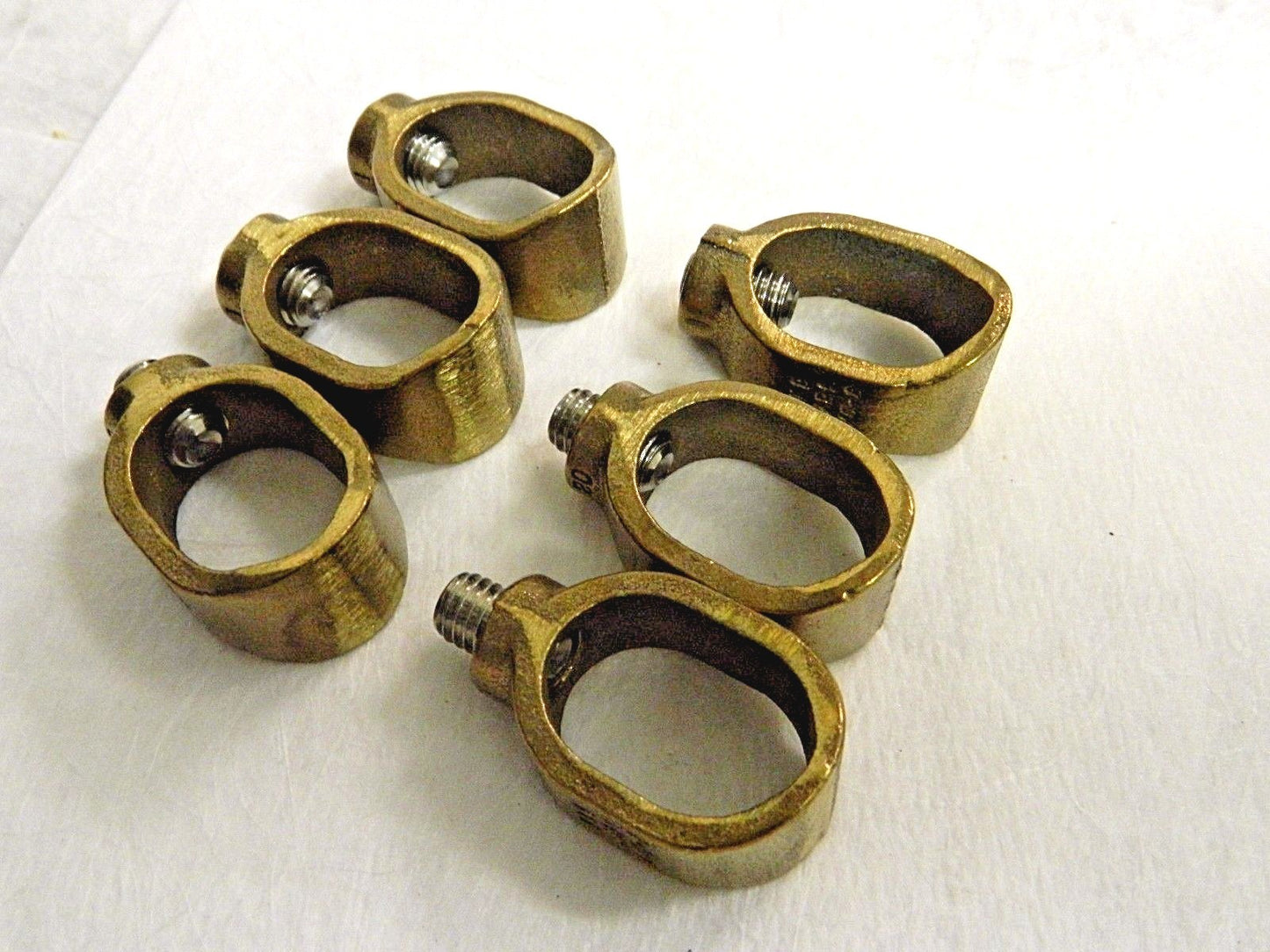 Thomas & Betts Copper Grounding Single Nuts For 1" Rod Clamp Qty. 6 #JAB1