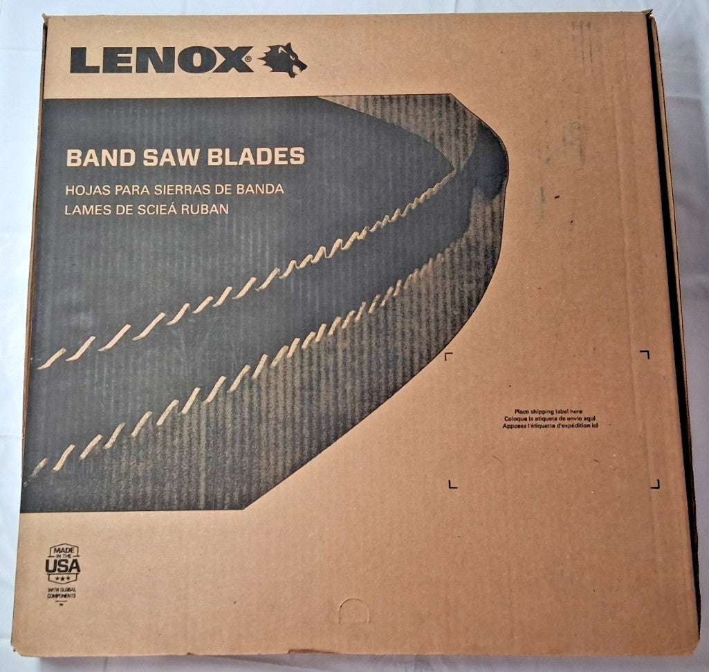 LENNOX Bi-Metal Welded Bandsaw Blade 11' 6L x 1-1/4"W x 3 to 4 TPI 179