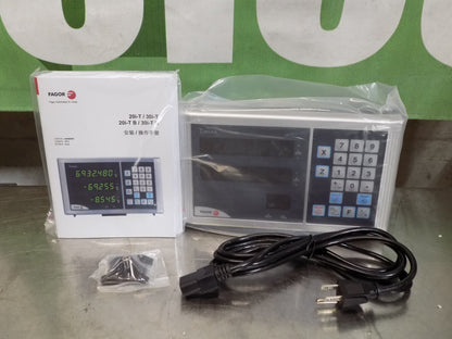 Fagor Digital Readout Lathe System 20iT 2-Axis DRO Display MISSING Z AXIS SCALE