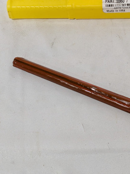 L&I Taper Pin Reamer: #7 Pin, 0.3297" Small End, 0.422" Large End 556u 7