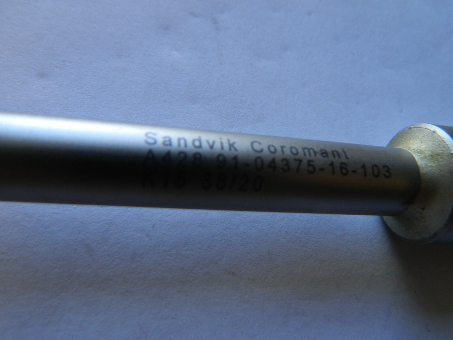 Sandvik Coromant A428.91-04375-16-103 K15 Gun Drill