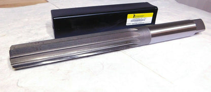 Interstate HSS Hand Reamer 1-3/16 Dia Straight Shank Spiral Fl 12 OAL 02221125