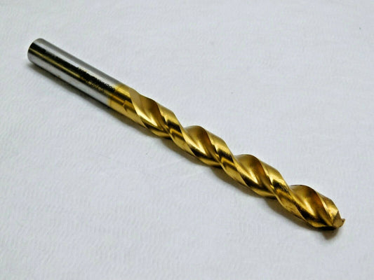 Guhring Jobber Drill HSS RH TiN 10.7mm x 142mm OAL 130° 9006520107000