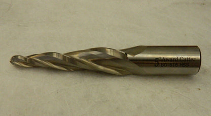 5° per Side 3/8 3 FL HSS Steel Tapered Ball End Mill BO-616