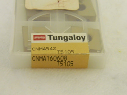 Tungaloy CNMA542 Grade T5105 Carbide Turning Insert  QTY 10  6850151